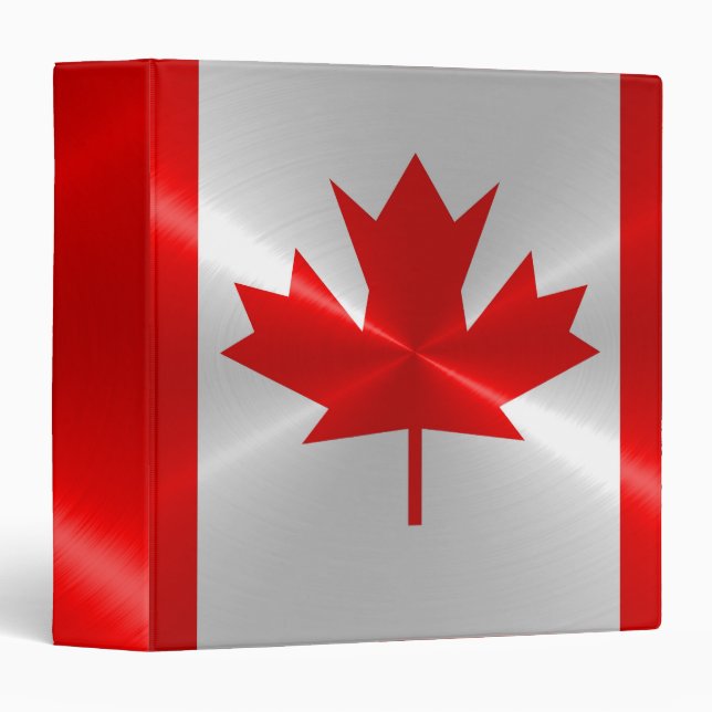 Canada Flag Binder (Front/Spine)