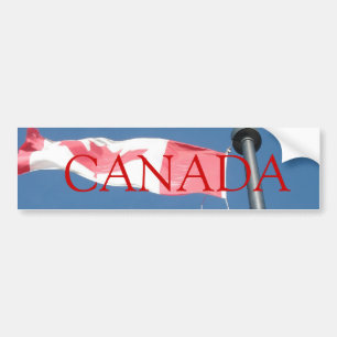 Canada Flag Bumper Sticker
