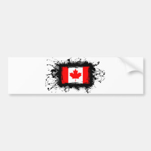 Canada Flag Bumper Sticker