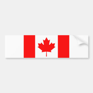 Canada Flag Bumper Sticker