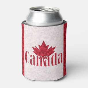 Canada, flag can cooler