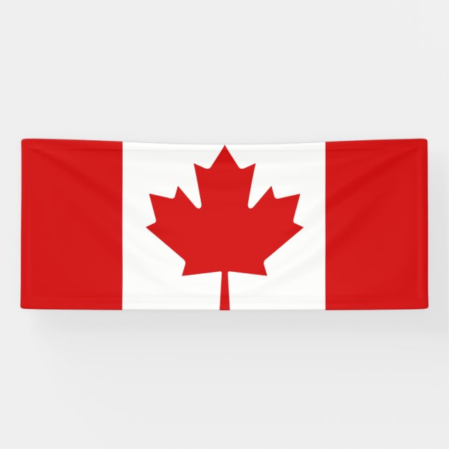 Canada Flag Canadian Flag Banner (Horizontal)