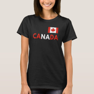 Canada Flag Canadian Flag Pride Country Happy Cana T-Shirt