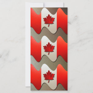 Canada Flag-Chrome by Shirley Taylor