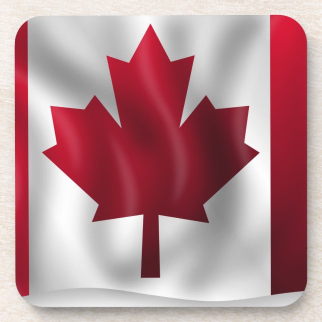 Canada Flag Coaster (Front)