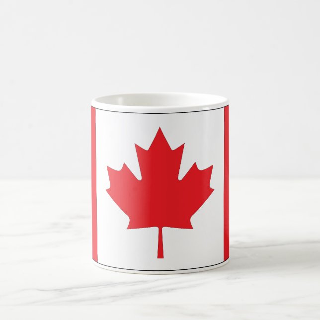 Canada Flag Coffee Mug (Center)