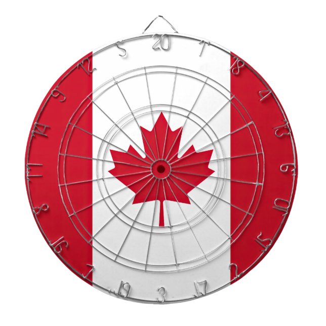 Canada Flag Dartboard (Front)