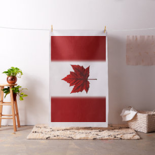 Canada Flag Fabric Customized Canada Fabric