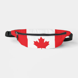 Canada flag fanny pack