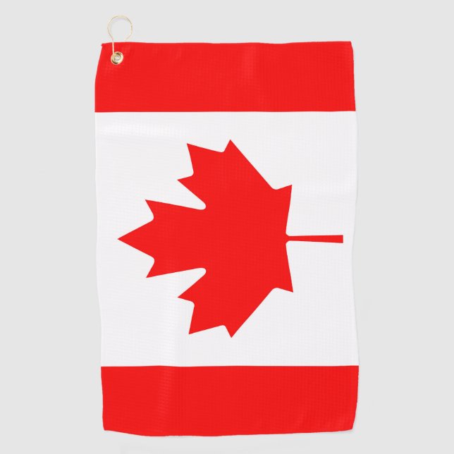 Canada Flag Golf Towel (Front)