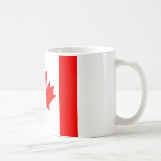 Canada flag, Happy Canada Day Coffee Mug (Right)
