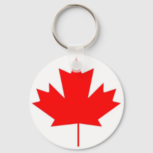 Canada flag, Happy Canada Day Keychain