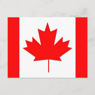 Canada flag, Happy Canada Day Postcard