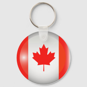 Canada Flag Key Chain