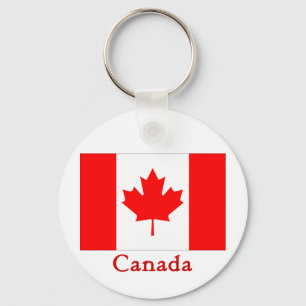 Canada Flag Keychain