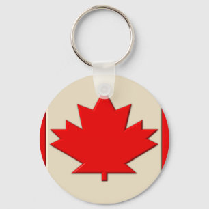 Canada Flag Keychain