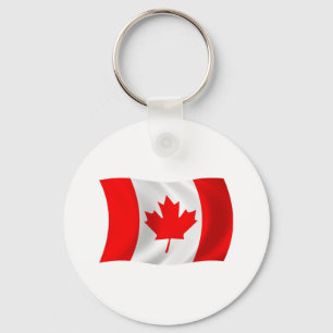 Canada Flag Keychain
