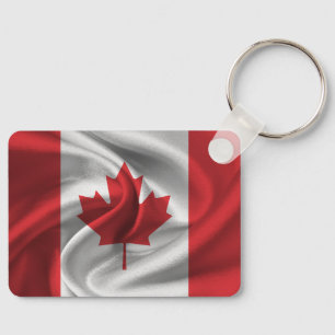 Canada Flag Keychain