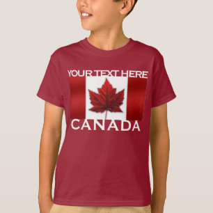Canada Flag Kid's Sweatshirt Canada Souvenir Shirt