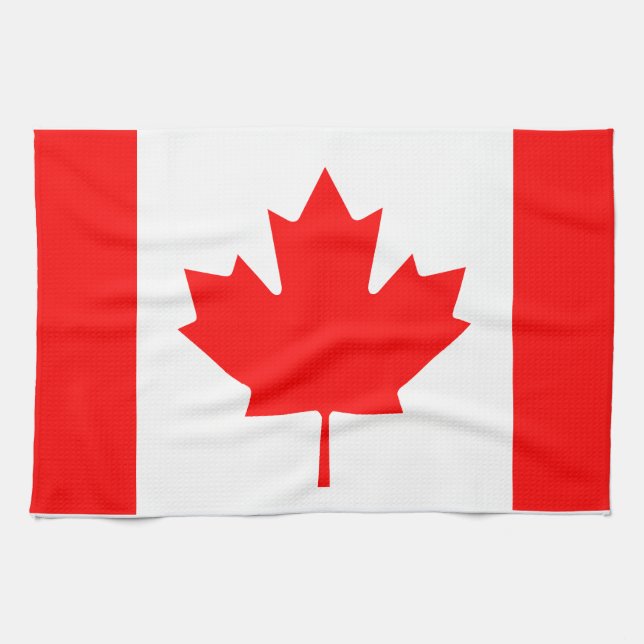 Canada Flag Kitchen Towel (Horizontal)