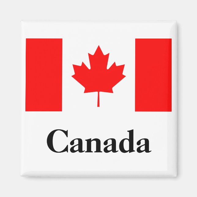 Canada Flag Magnet (Front)