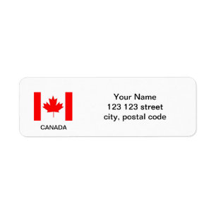Canada flag,make your own flag labels