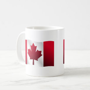 Canada Flag Maple Leaf Coffee Mug