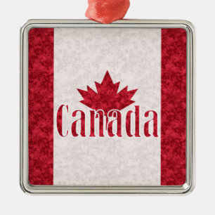Canada, flag metal ornament