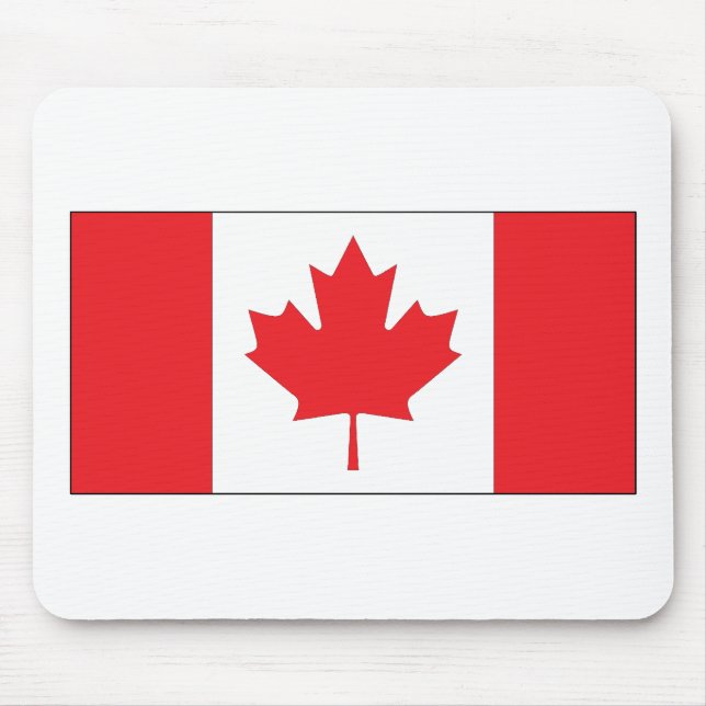 Canada Flag Mouse Pad (Front)