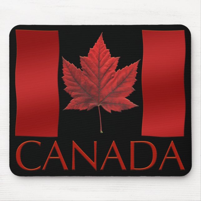 Canada Flag Mousepad Canada Maple Leaf Mousepad (Front)