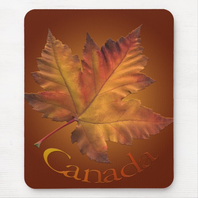 Canada Flag Mousepad Canada Maple Leaf Mousepad (Front)