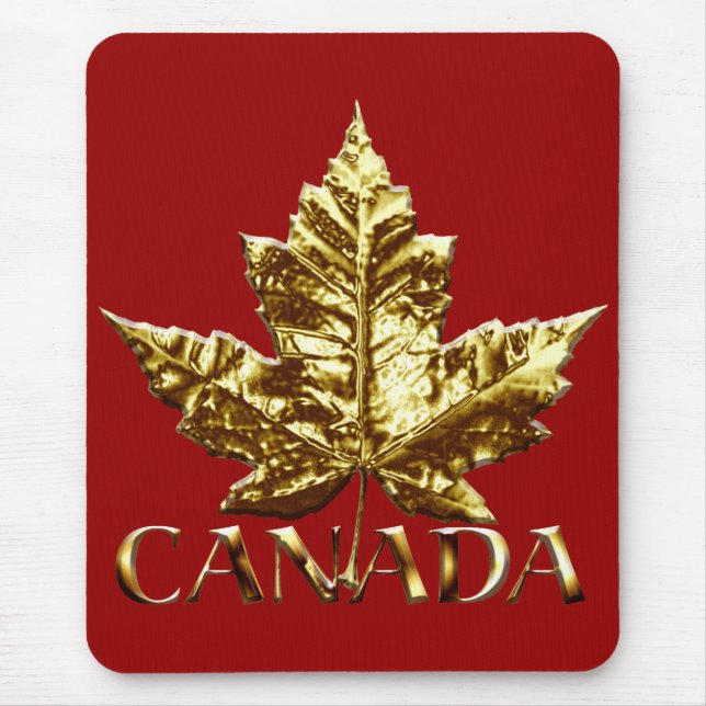 Canada Flag Mousepad Canada Maple Leaf Mousepad (Front)