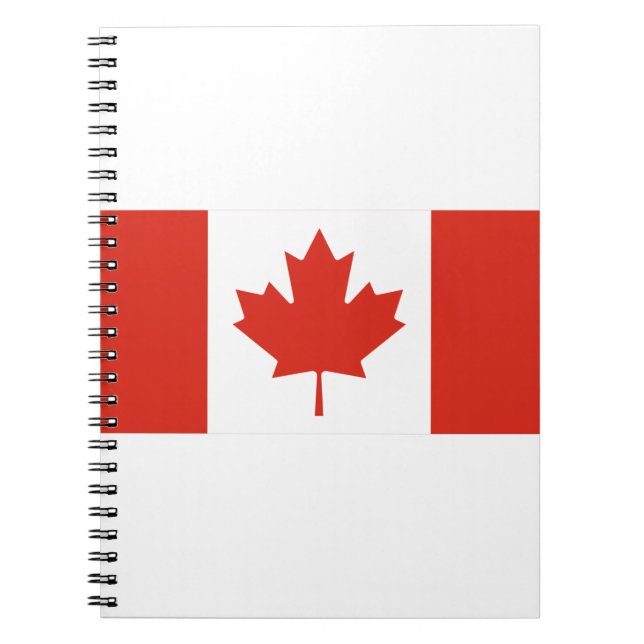 canada flag notebook (Front)