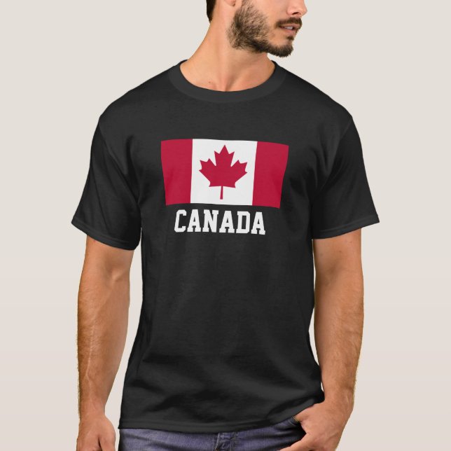 CANADA: FLAG OF CANADA T-Shirt (Front)