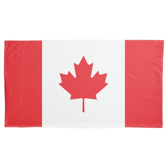 Canada flag pillowcase (Front)
