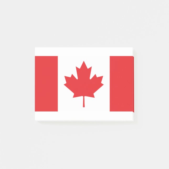 Canada Flag Post-it Notes (Front)