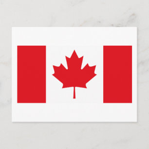 Canada Flag Postcard