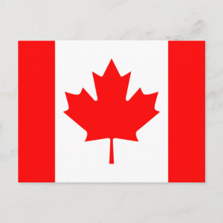 Canada Flag Postcard