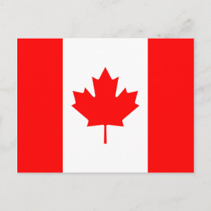 Canada Flag Postcard