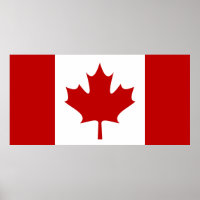 Canada Flag Poster