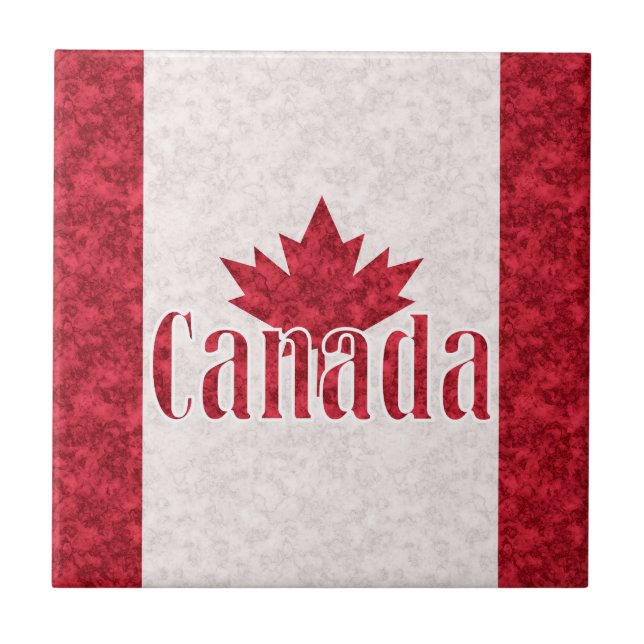 Canada, flag shower  tile (Front)