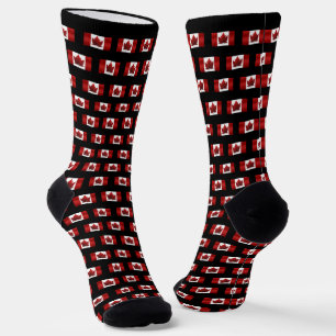 Canada Flag Socks Canada Souvenir Socks Customize