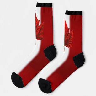 Canada Flag Socks Canada Souvenir Socks Customize