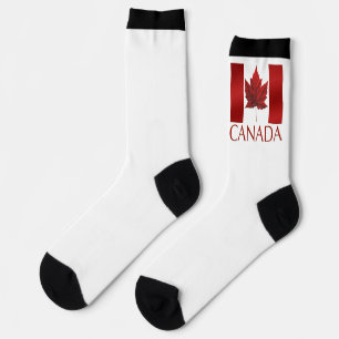 Canada Flag Socks Canada Souvenir Socks Customize