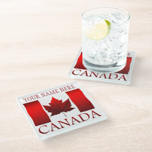 Canada Flag Souvenir Coaster Custom Canada Coaster