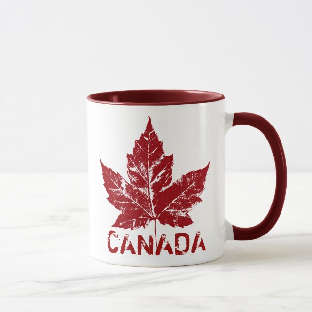 Canada Flag Souvenir Coffee Cup Canada Mug (Right)