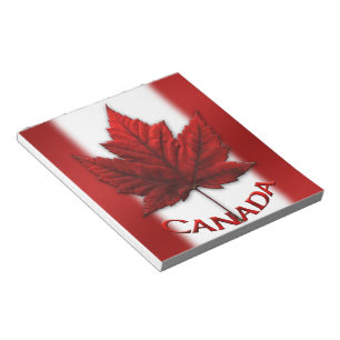 Canada Flag Souvenir Notepad Canada Gifts