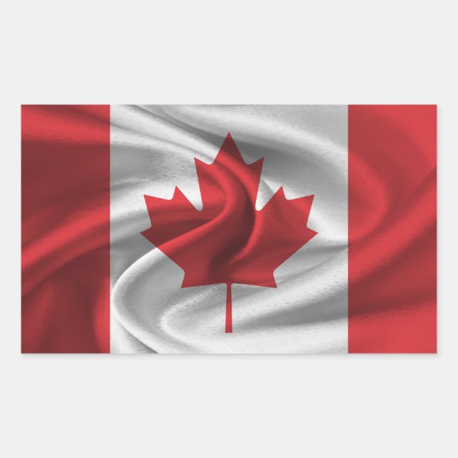 Canada Flag Sticker (Front)