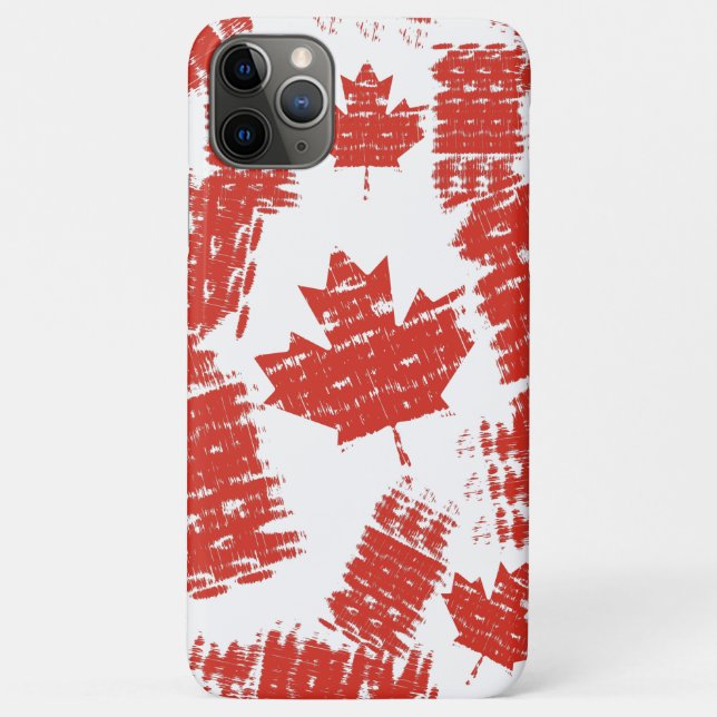 CANADA flag sun reflections stroke by Masanser Case-Mate iPhone Case (Back)
