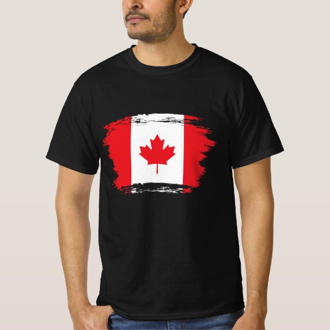 Canada flag T-Shirt (Front)